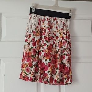 Floral skirt